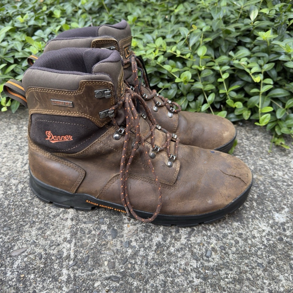 Danner Leather Boots Crafter 6" 12433 Mens size 12 EE